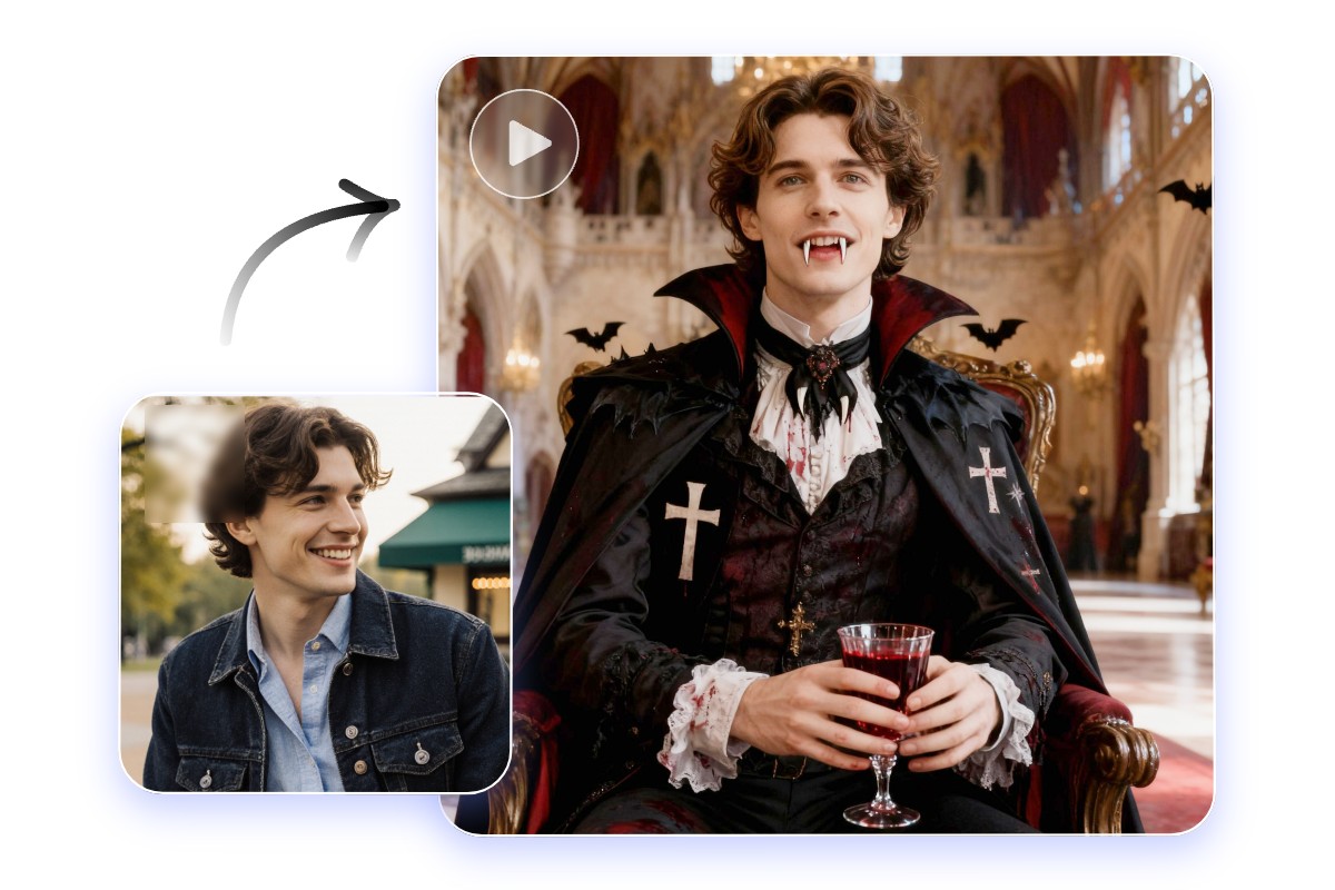 Créer ses vidéos d'attaque de vampire