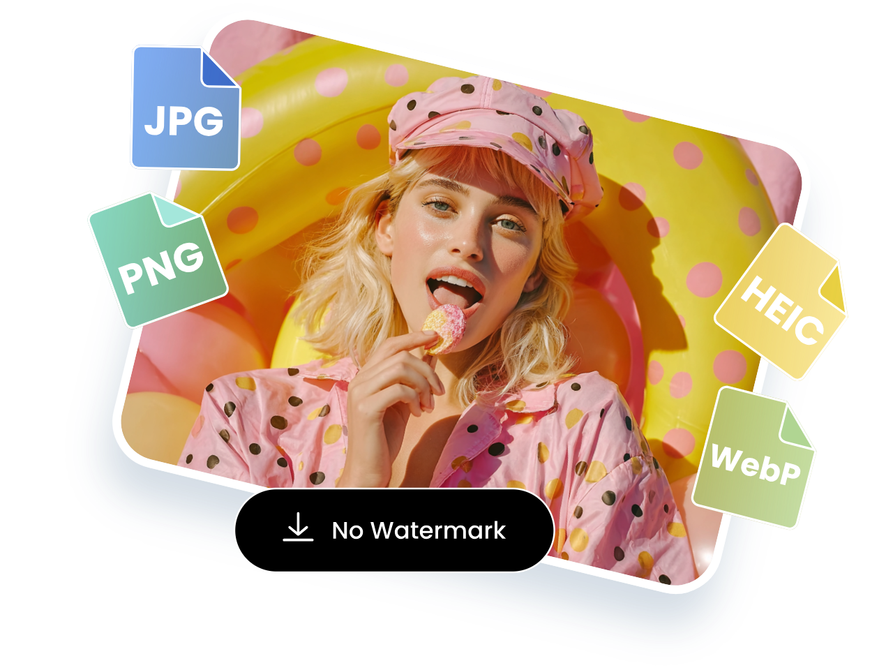 Fotor speech bubble editor supports multiple image formats