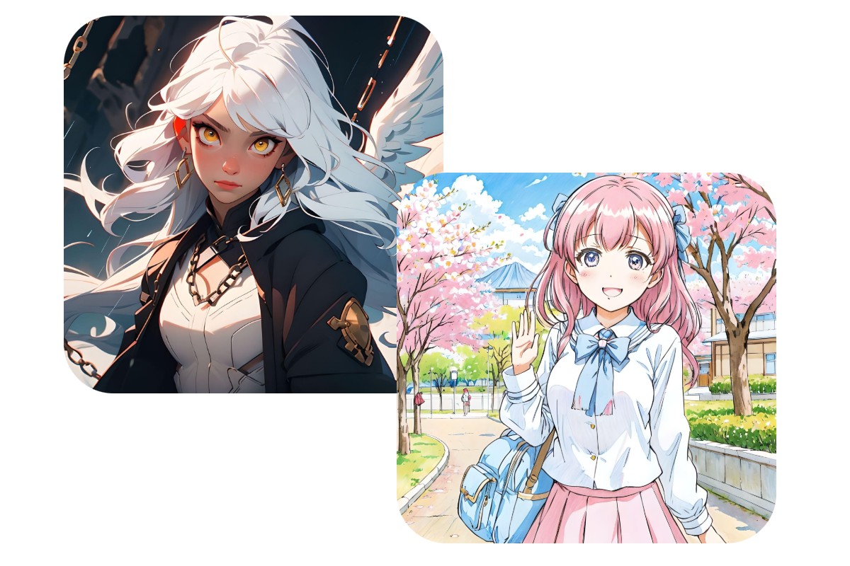 生成AIのアイドルをキャラクターデザインのインスピレーションとする