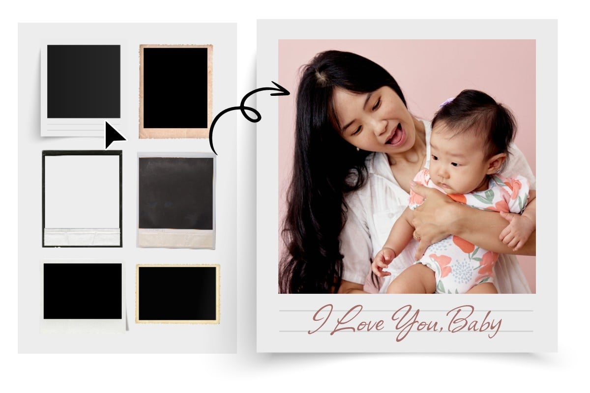 Fotorの様々なプリクラフレーム