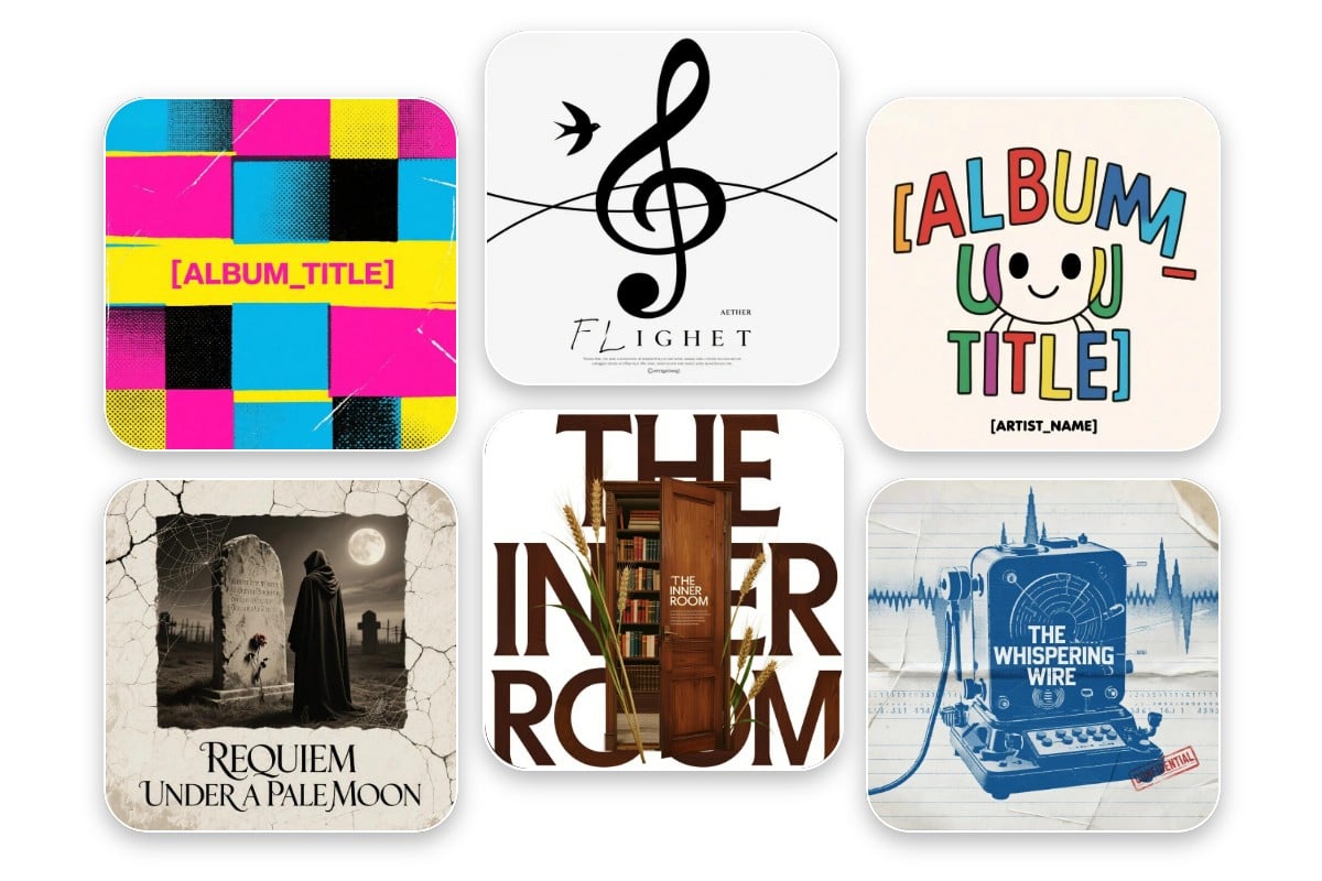 Fotors AI album cover generator is suitable for a wide range of music styles and genres