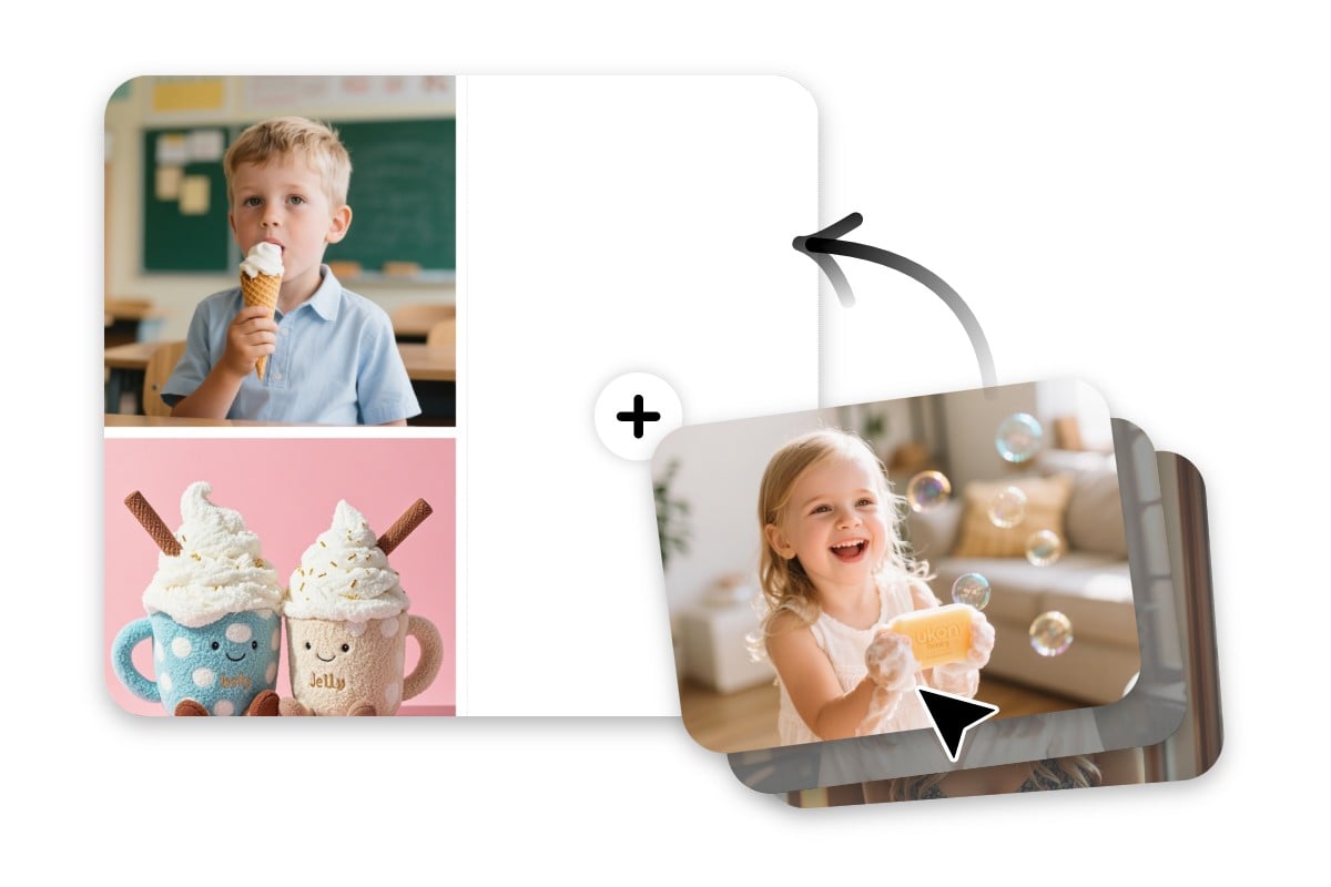 Fotor圖片合併器簡單拖放 輕鬆合併圖片