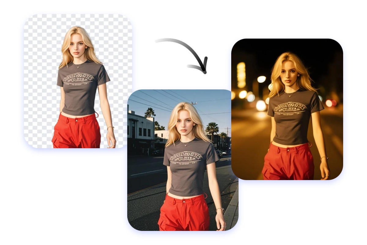 Generate Random Background for Profile Picture