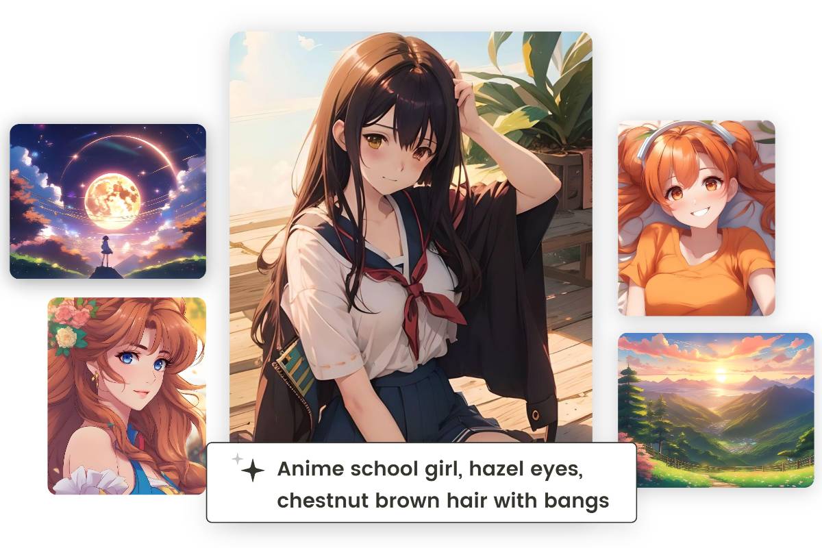 Anime AI Generator: Make AI Anime Art From Text & Photo | Fotor