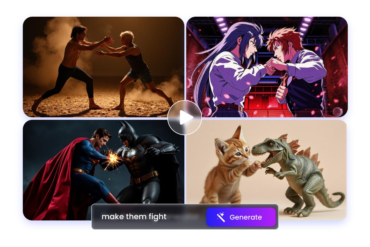 AI Fight Generator - Make AI Fighting Video from Image | Fotor