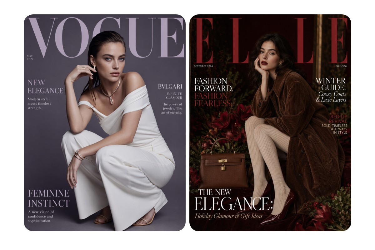 Generate premium magazine covers and lookbooks with Ideogram AI image generator
