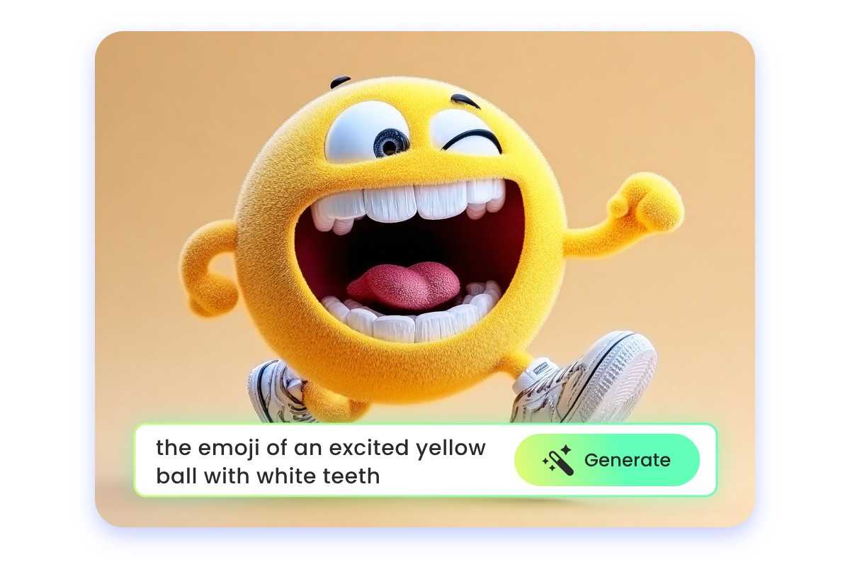 Générateur d'emoji IA pour simplifier la création d'emoji haute qualité