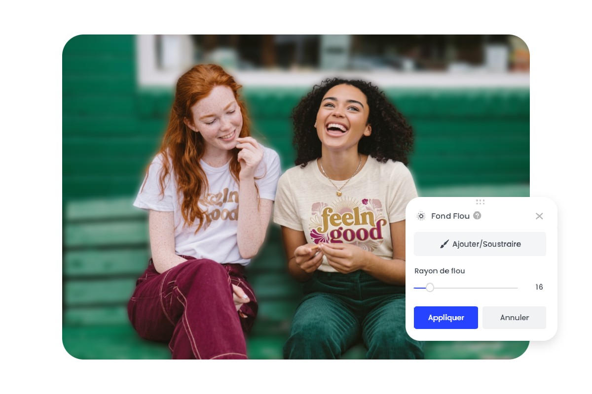 IA de pointe pour flouter une image en ligne en toute liberté