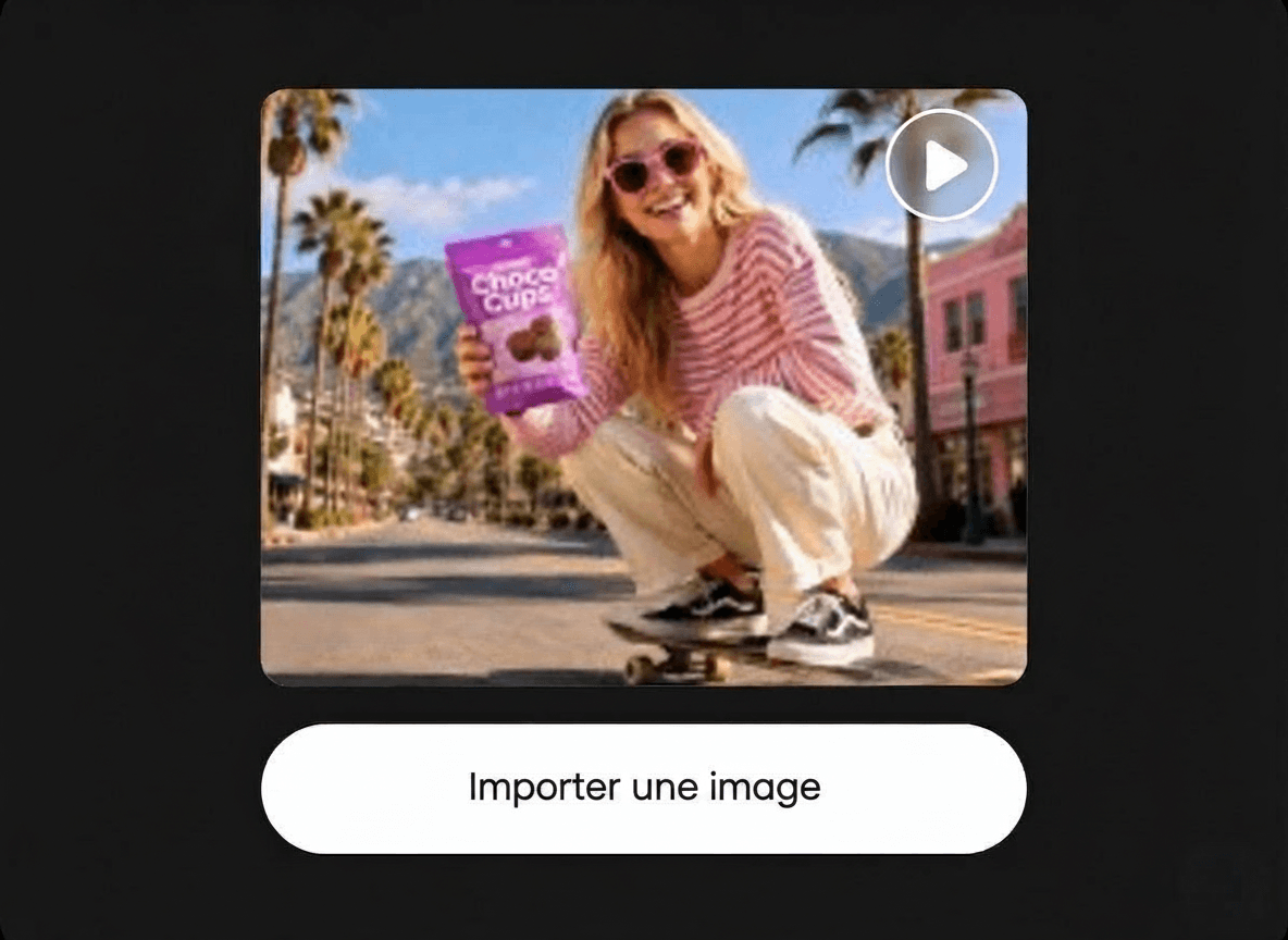 Importer votre vidéo pour upscaler une vidéo