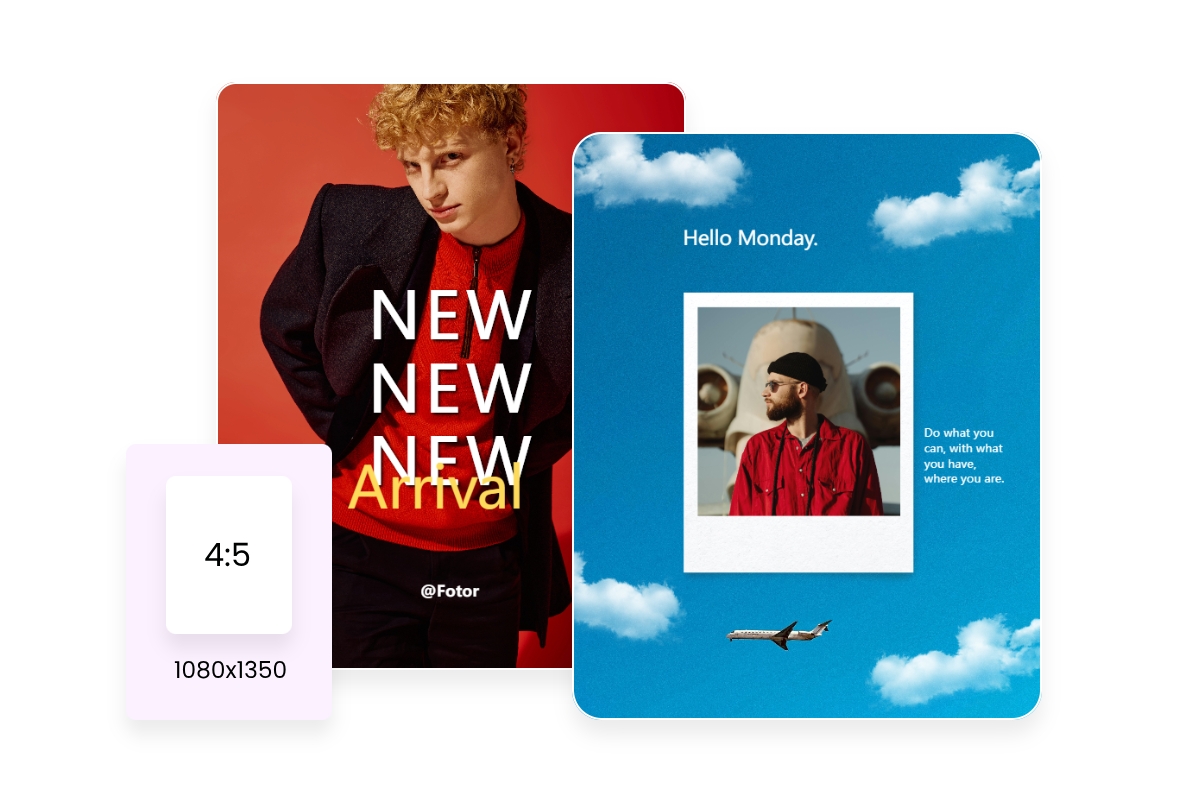 Instagram post vertical image size