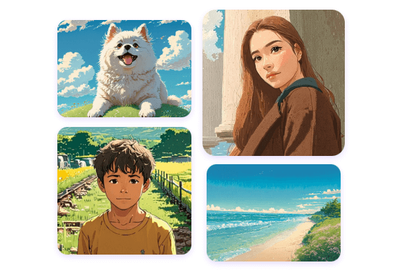 Studio Ghibli Filter:Turn Photo to Studio Ghibli Art Style | Fotor