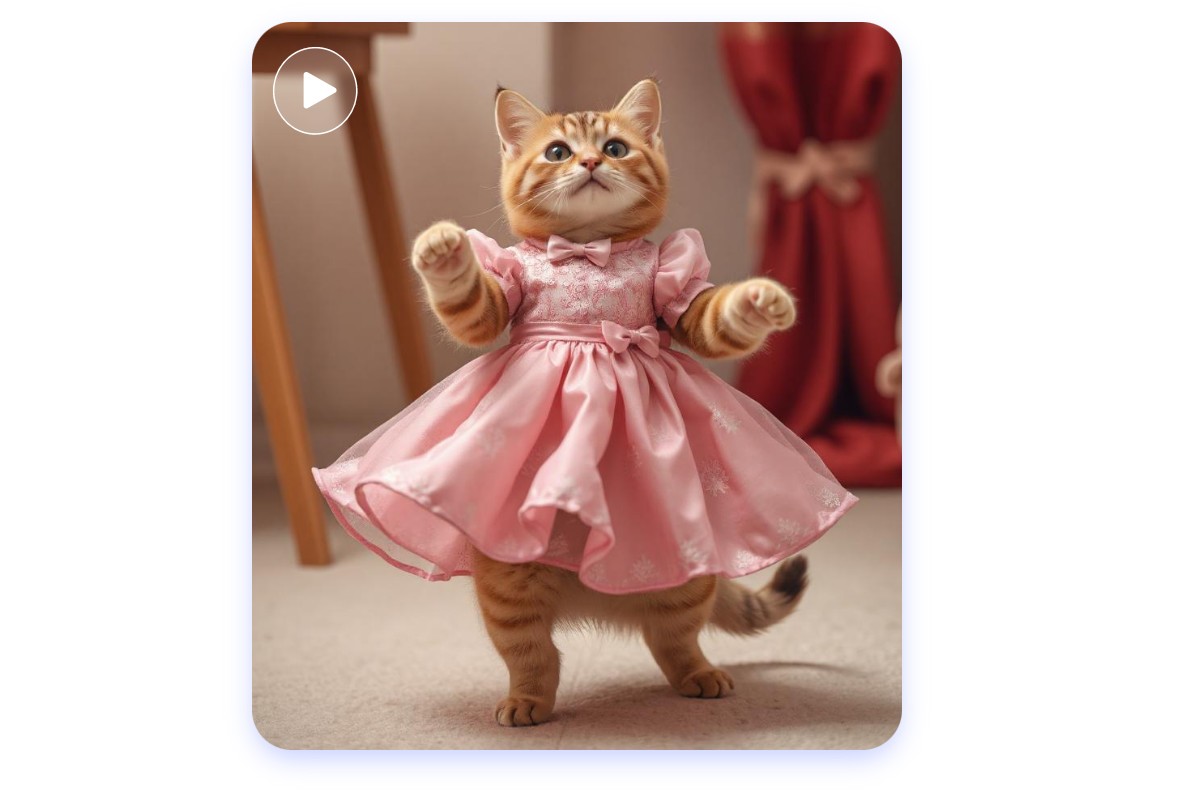 ペットを踊らせるアプリ