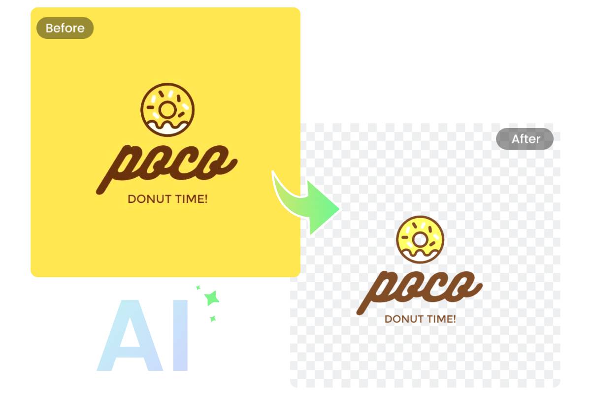 Remove Background From Logo Online in 1 Click for Free