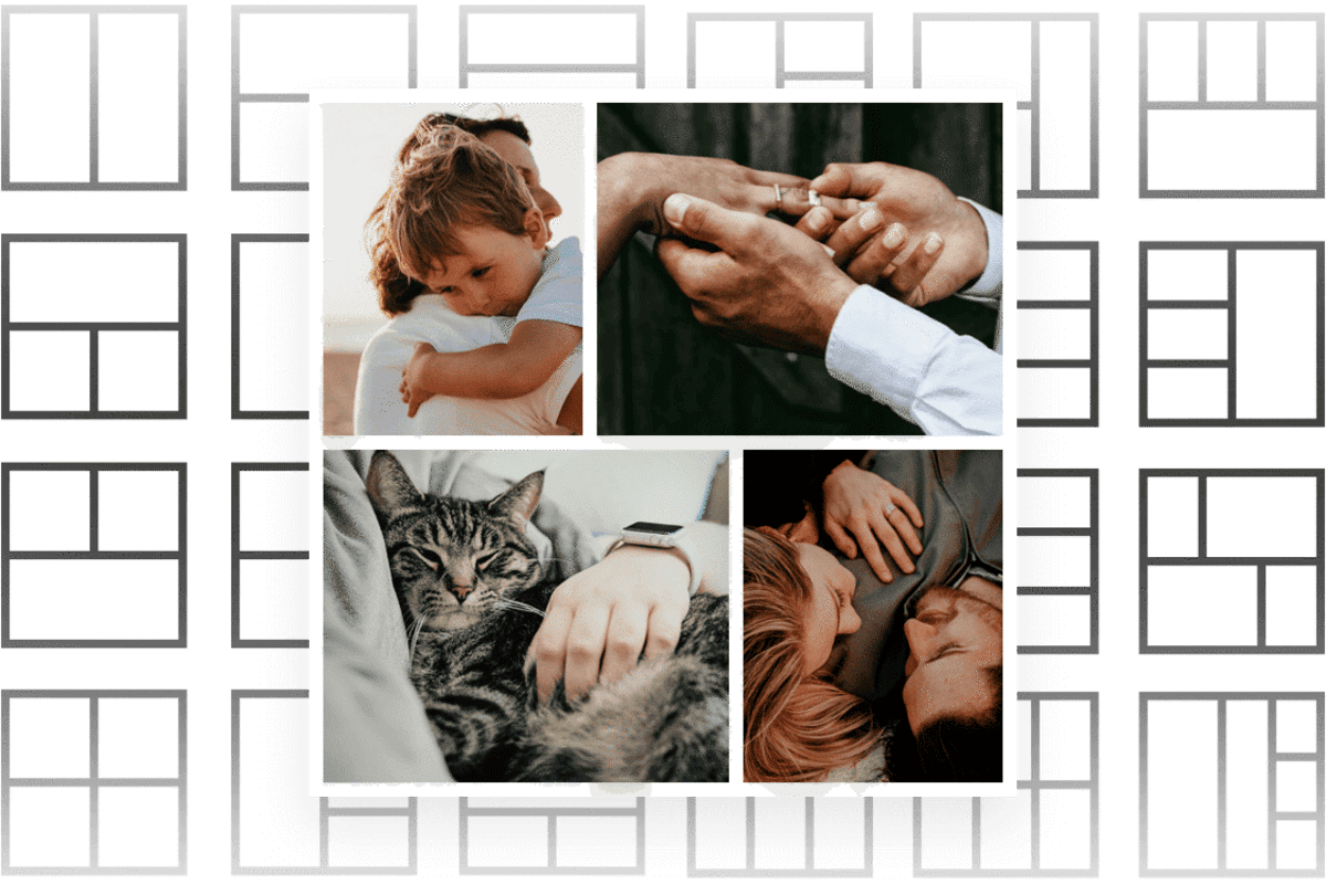 Modèles de collages photo gratuits