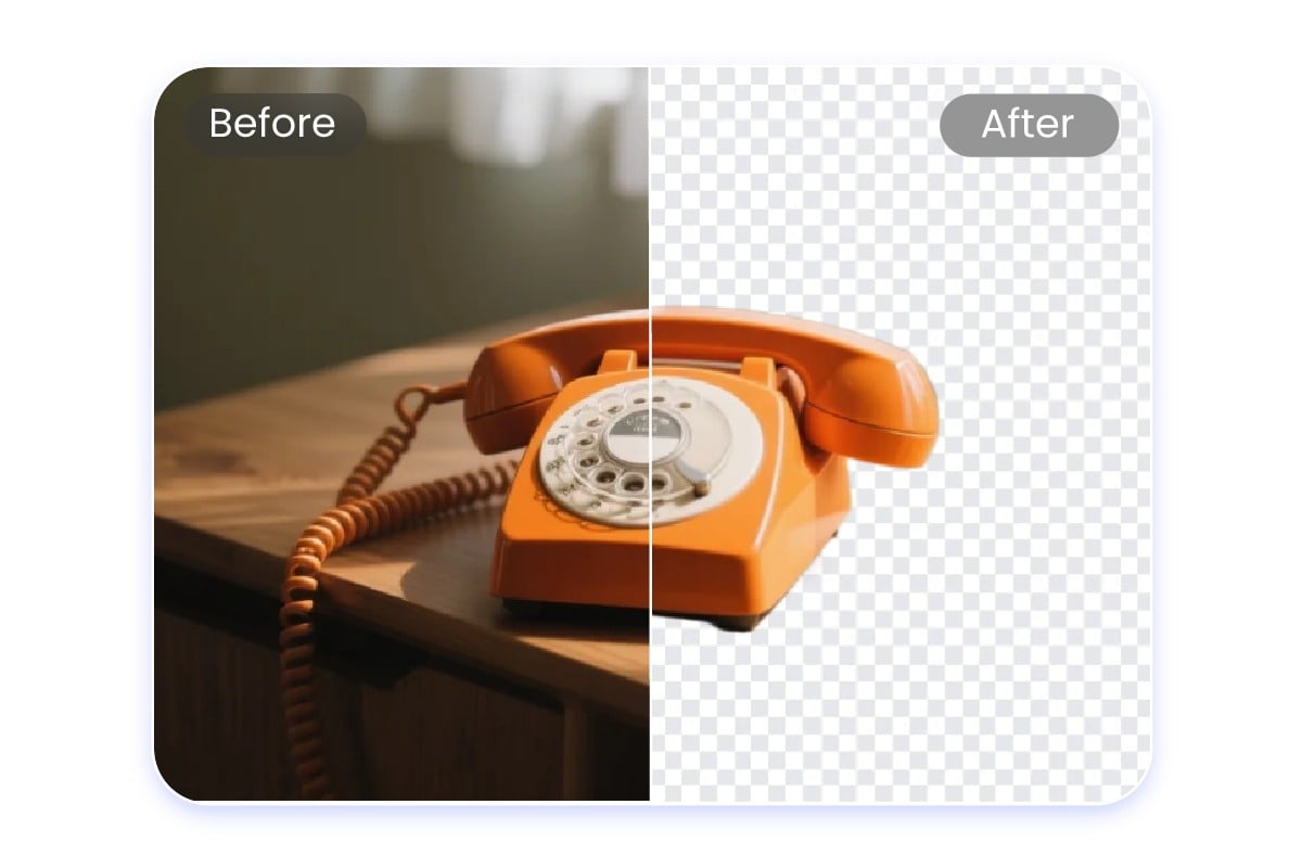 One click Transparent Background Generator