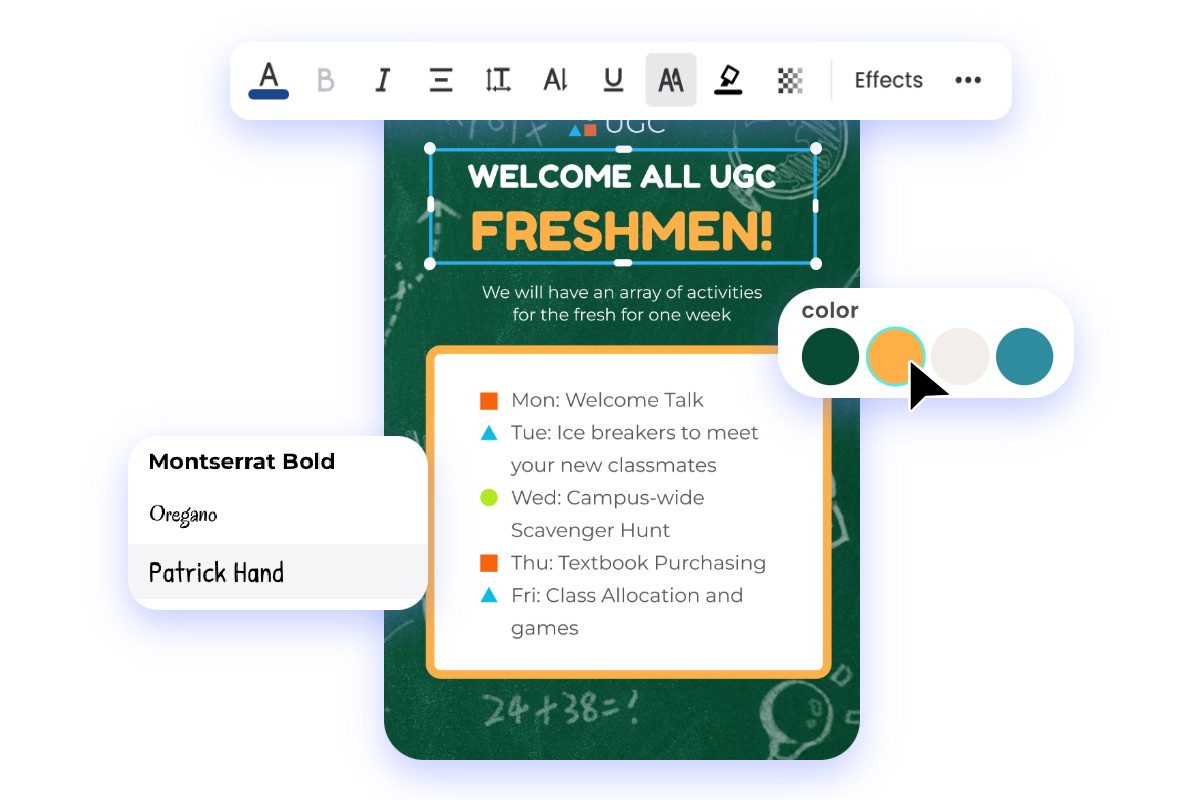 Personnaliser le plan dorganisation événementielle avec le créateur de design
