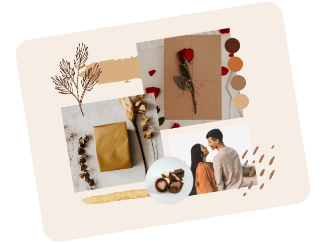 Photomontage amoureux dun couple