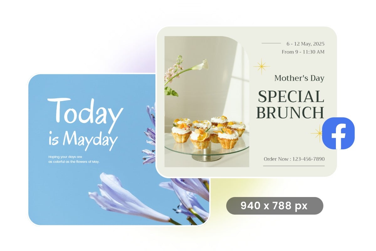 Preset Facebook Post Dimensions