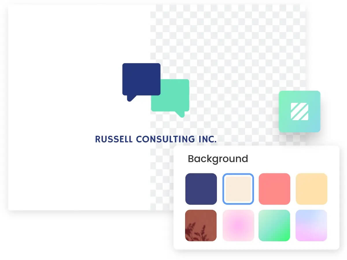 Remove background from deals logo