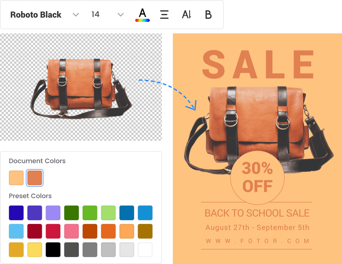 Remove the background from product images