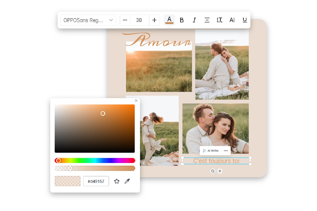 Site de montage photo gratuit puissant pour plus doptions de personnalisation