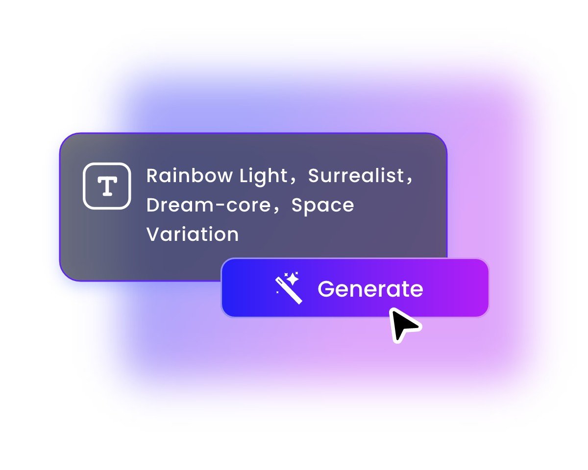 Step 1 Enter your text prompts to generate an intro with AI