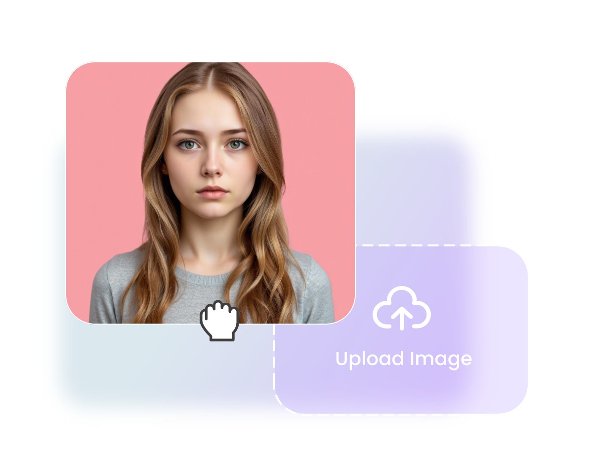 Step 1 upload the photo you want to add smile to Fotor free online AI smile generator
