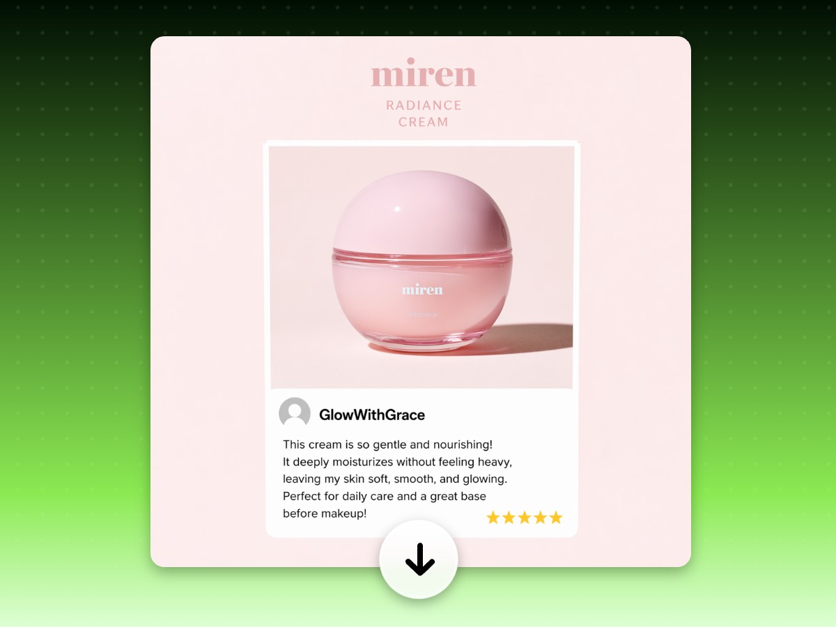 Step three generate a product review photo