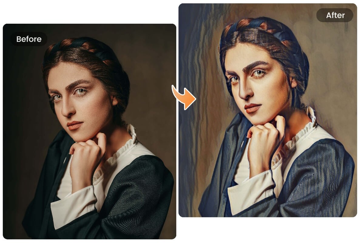 picture into painting ai