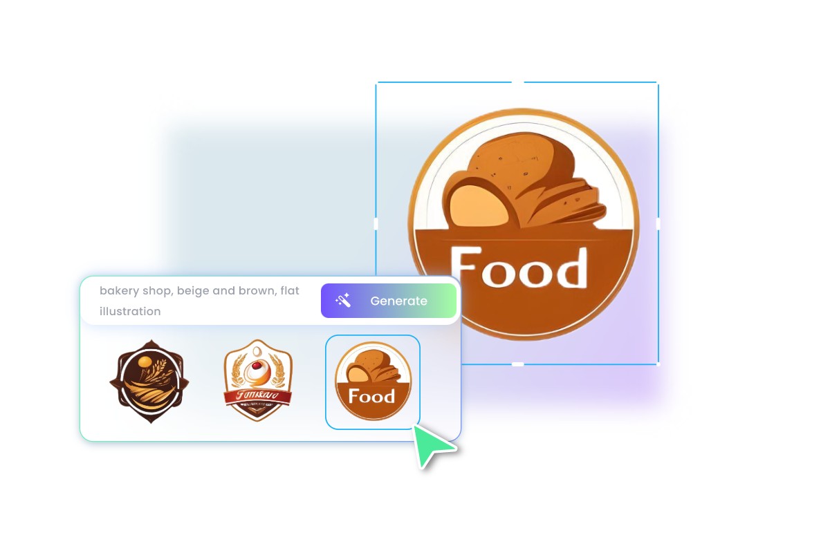 Turn ideas into logo designs with AI