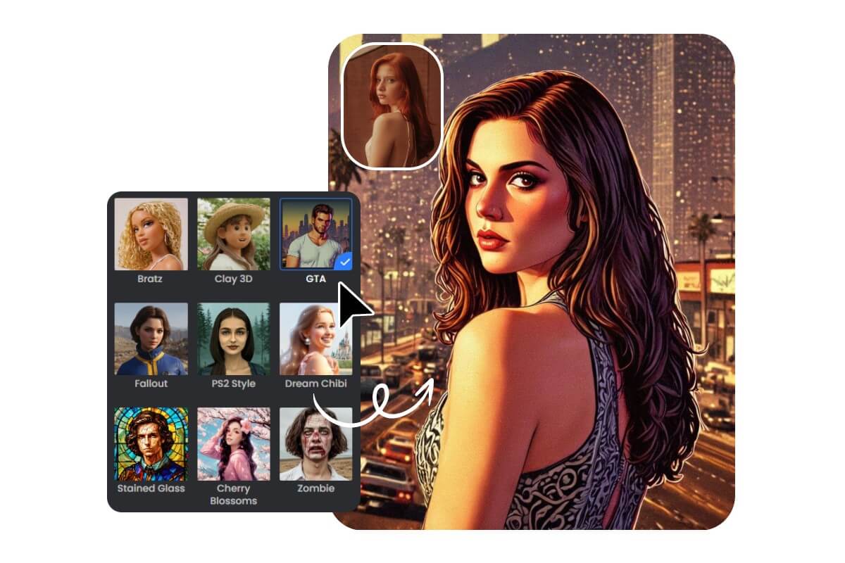 Image To Image AI Convert Image To AI Art Online Free Fotor