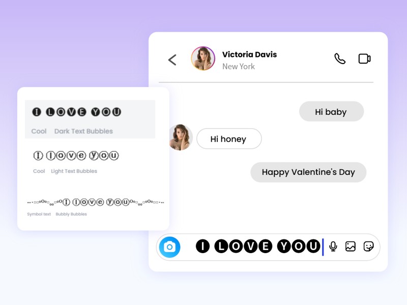 Turn plain captions and short text into stylish content