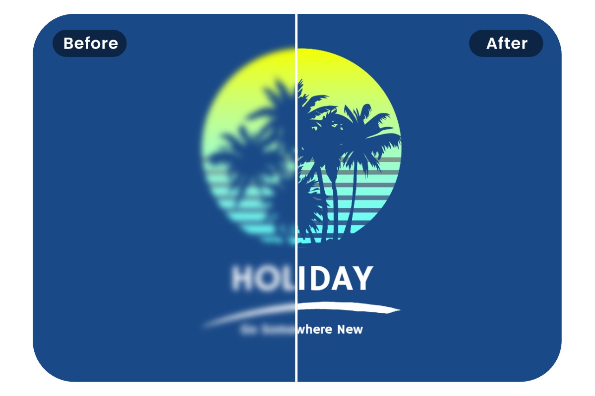 Unblur Text in Pictures