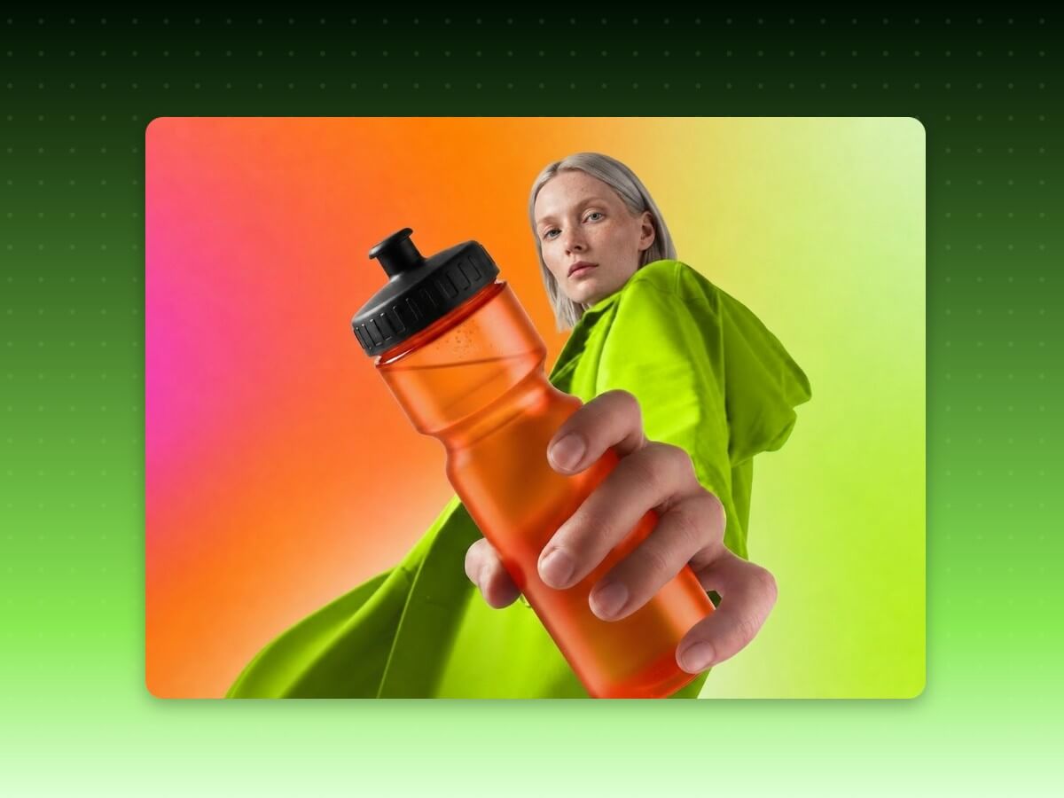 Upload an image to Fotor AI background remover