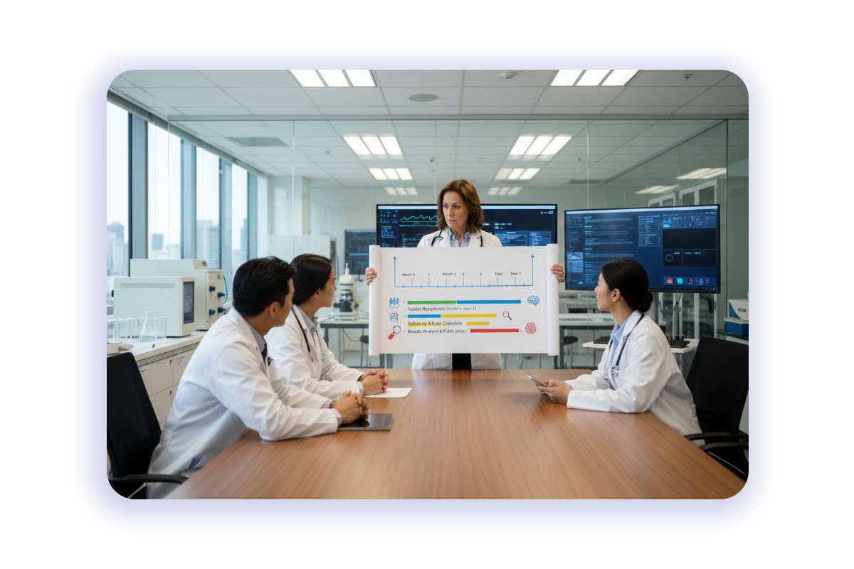 Use an AI timeline for healthcare