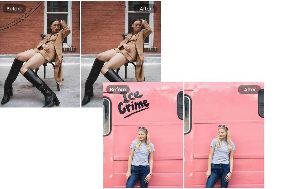 Utilisez Fotor pour supprimer facilement le texte et les objets indésirables des photos