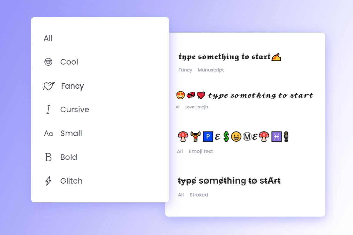 Font Generator: Fancy Font Styles & Copy and Paste Fonts | Fotor