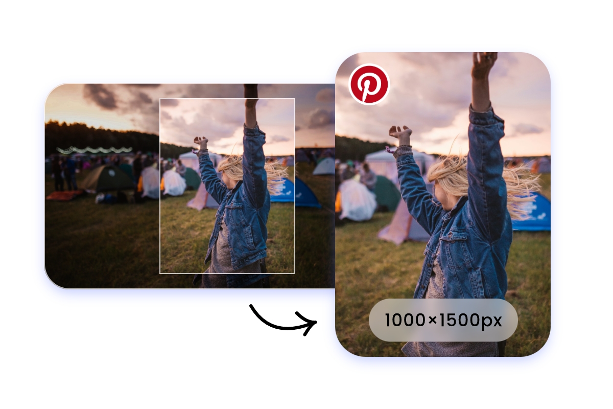 A female image resized 1000 1500 for Snapchat