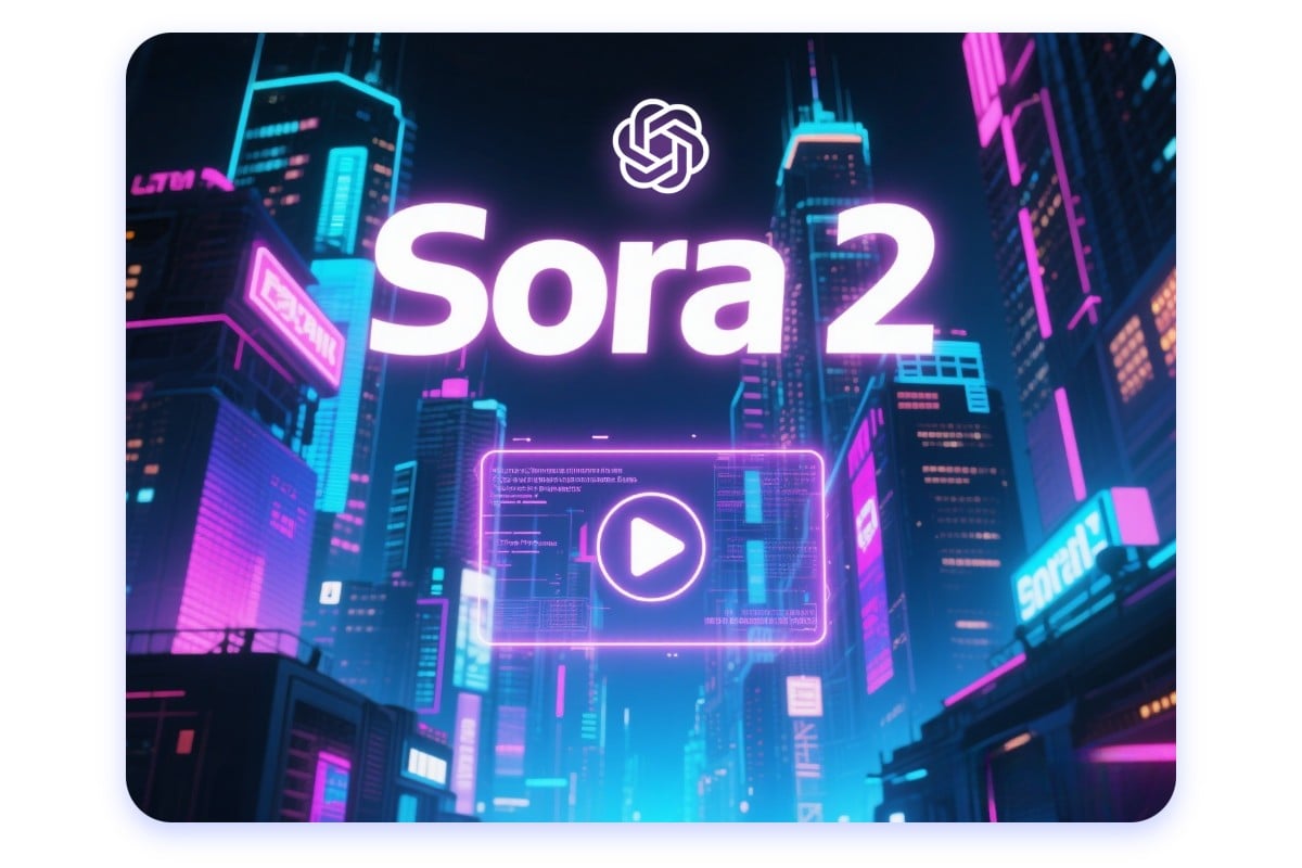 A picture that shows the logo of sora 2