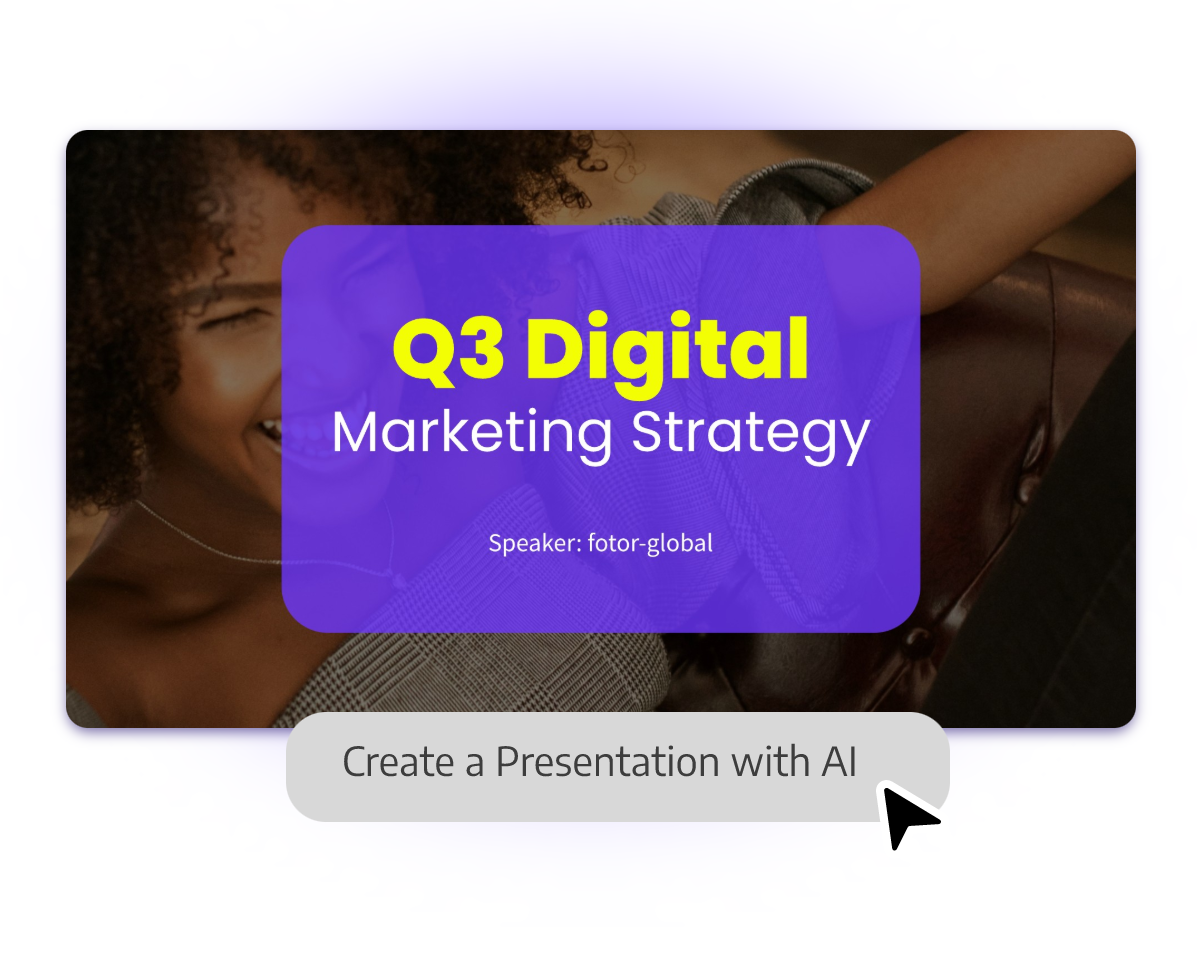 Access fotor ai presentation maker