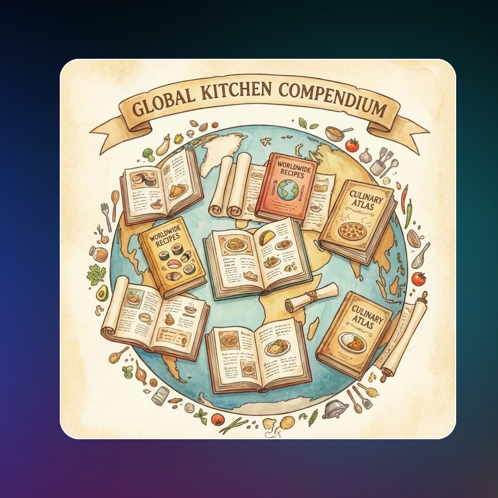 Accéder à des recettes de tous les plats issues de cuisines du monde entier