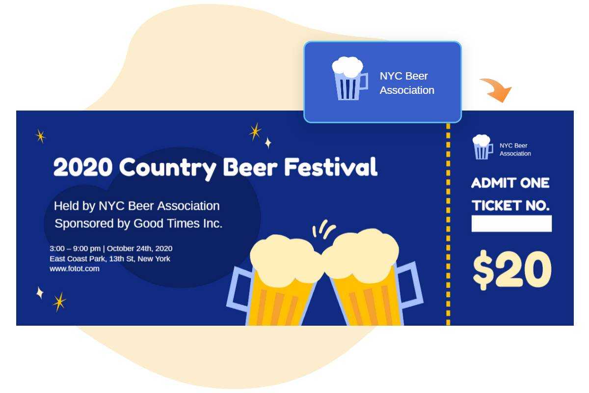 Ticket Maker: Create a Custom Ticket Online for Free | Fotor