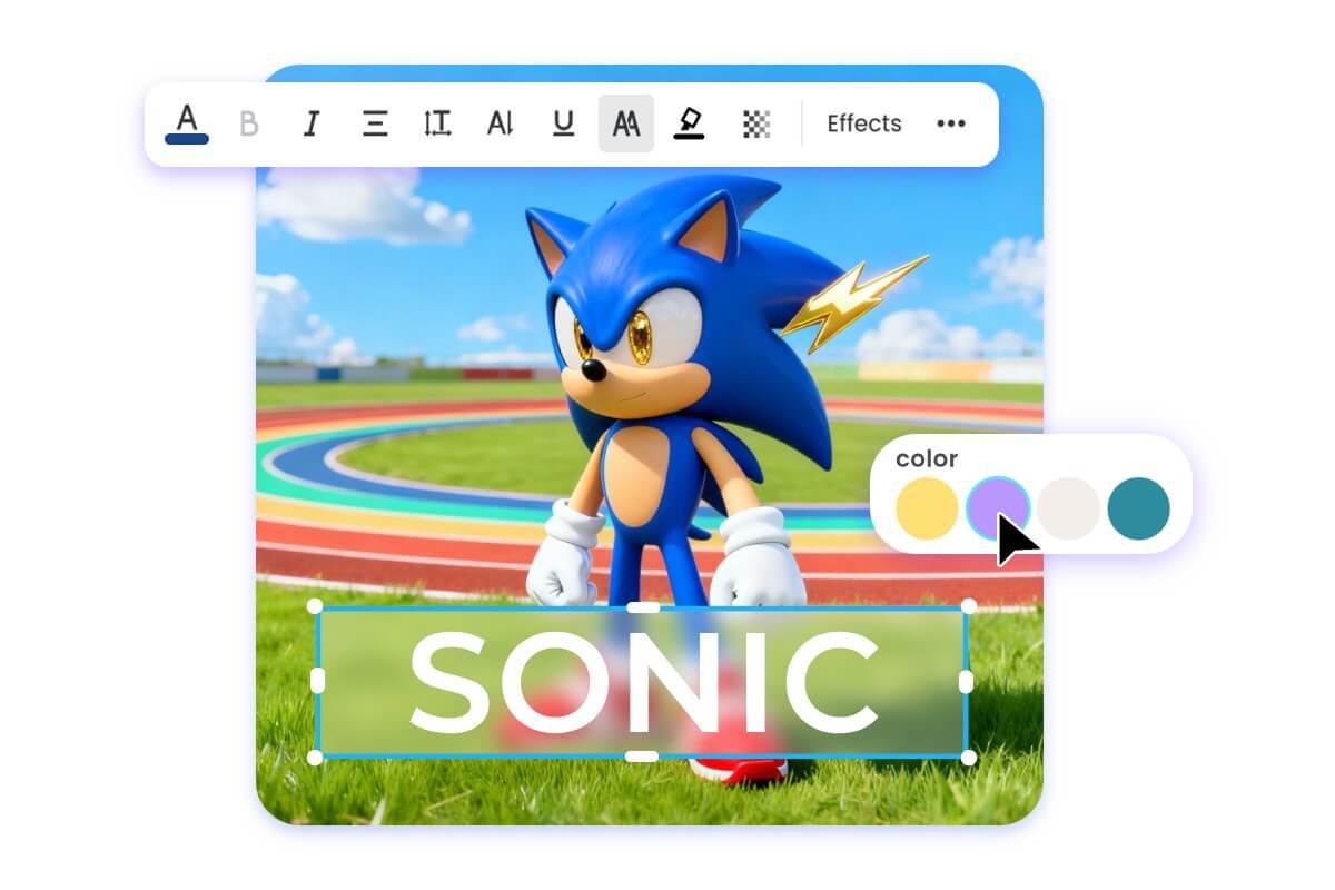 Add more elements to a sonic oc image