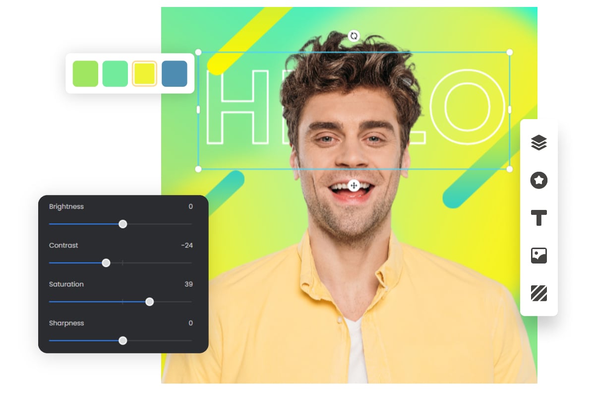 Add some design elements to your photos