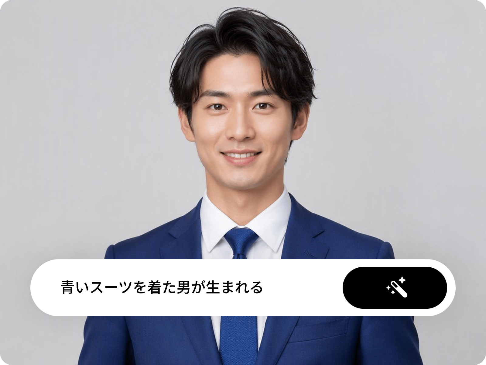 テキストからAIスーツを自動合成