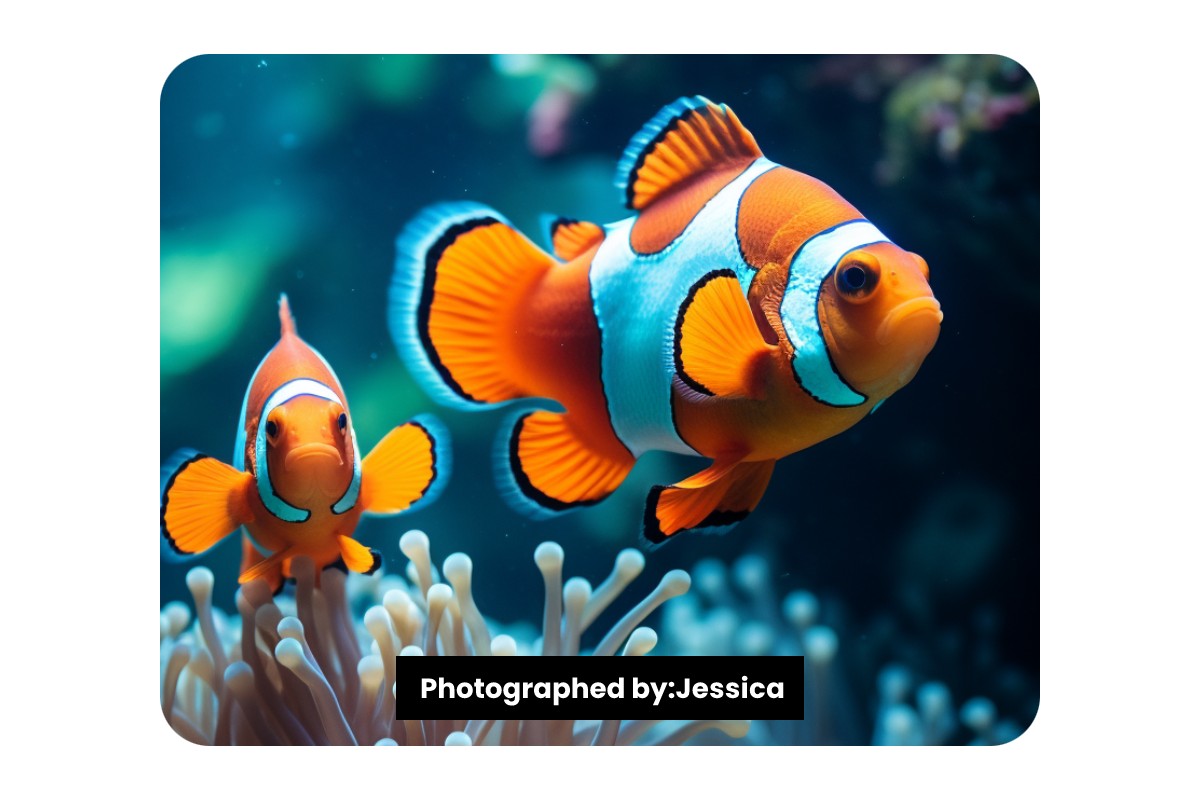 Add the signature of photographer to the photography work