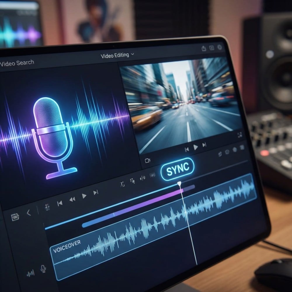 Add voiceovers to videos and short clips