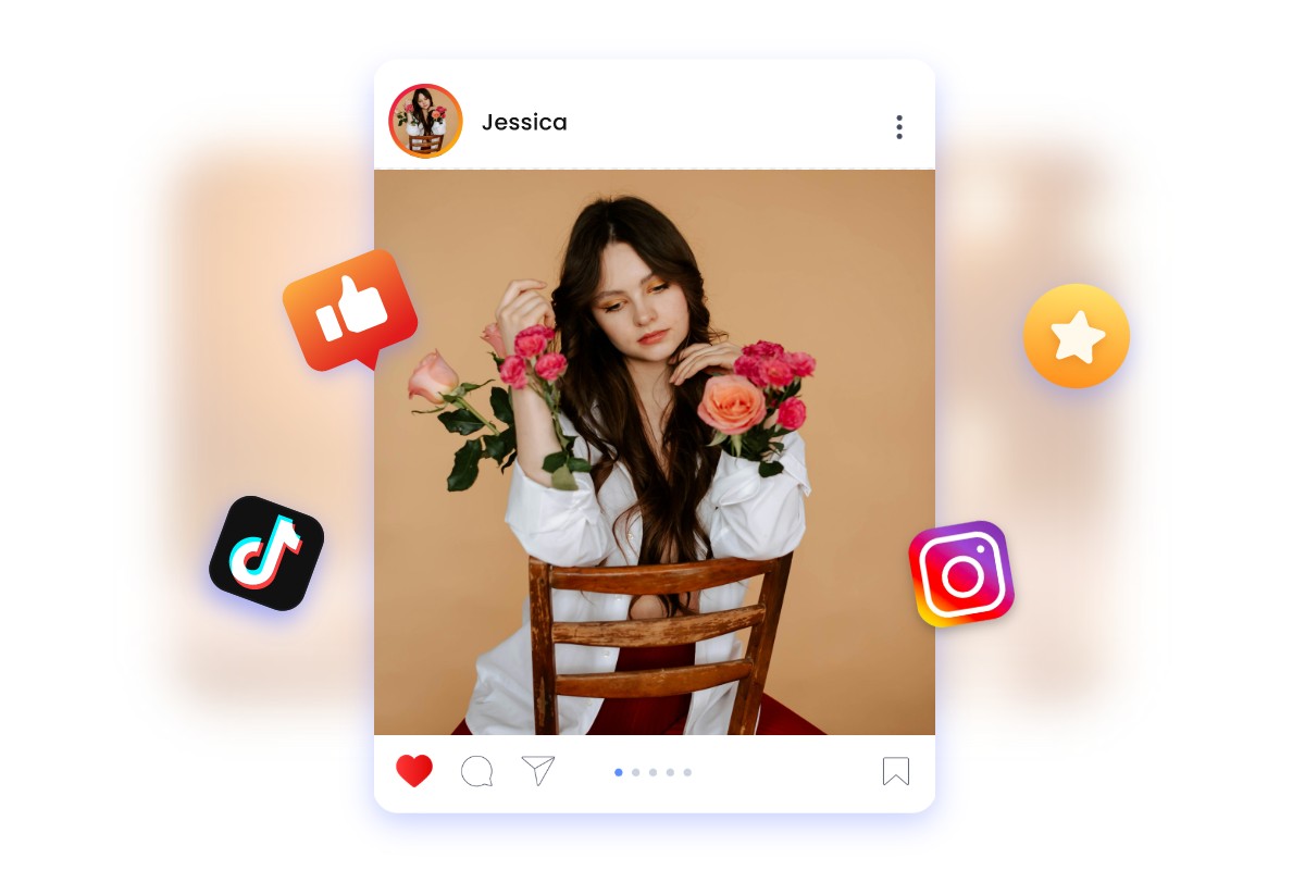 Adjust a girl body with fotor skinny filter to make a perfect post