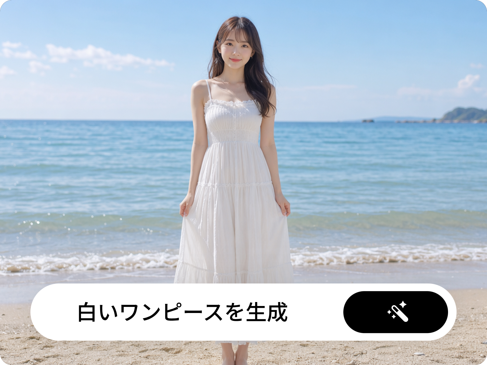理想の服を自由自在に生成
