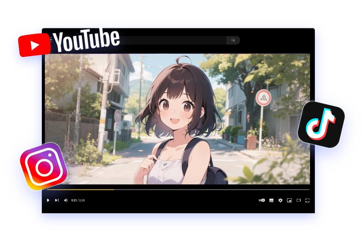 SNSにぴったりアニメ風アイコンをAIで簡単作成